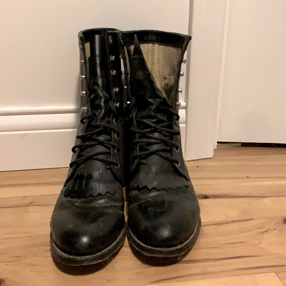 Vintage Roper Lace Up Boots